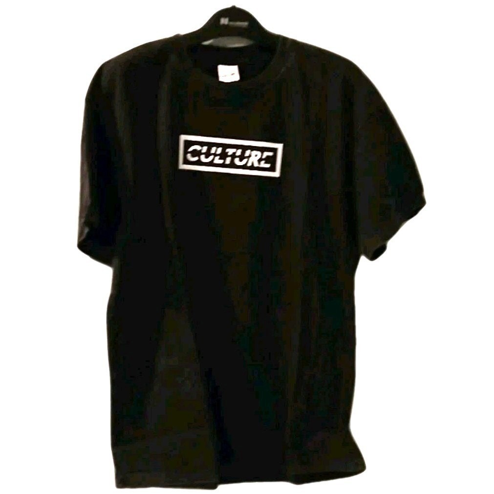 Original Culture Mens T Shirt Xl Black Box Logo Graphic Streetwear Cotton Nwt — image 3 of 5